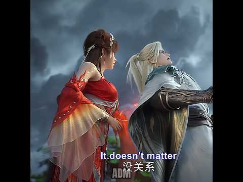 Shi Hao exposed by little rock in front of Huo Ling'er 🤣 || perfect world || #perfectworld #shorts