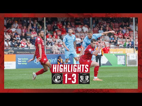 Match Highlights: Crawley Town 1-3 Leyton Orient