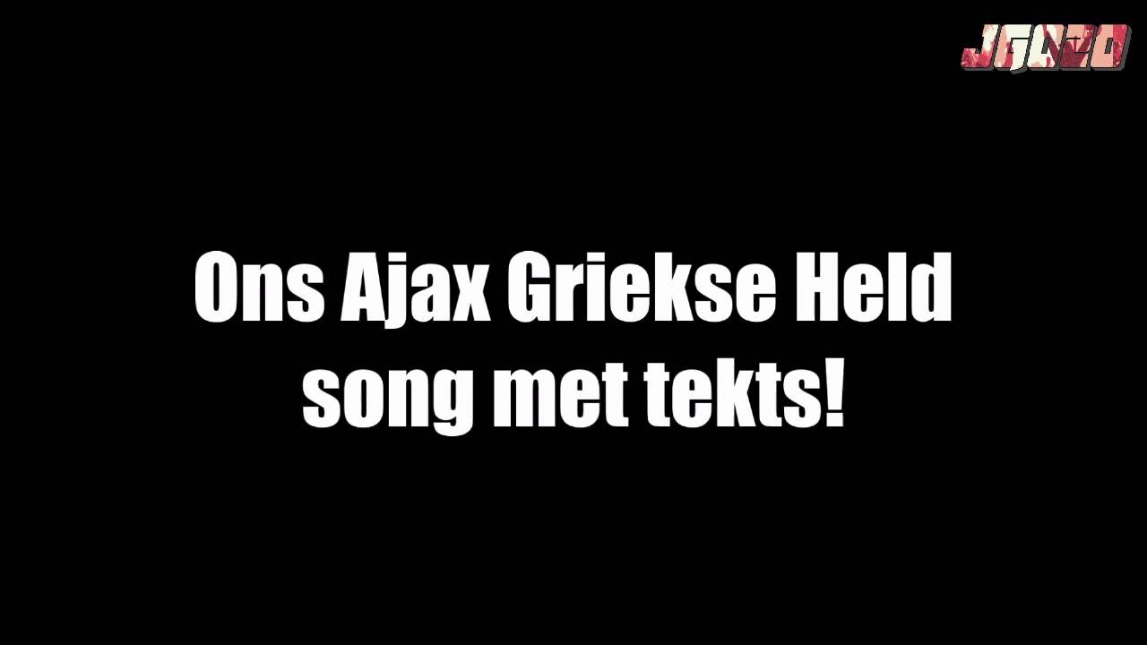 Ons Ajax Griekse Held - Ultras Amsterdam Song