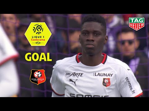 Goal Ismaila SARR (59' pen) / Toulouse FC - Stade Rennais FC (2-2) (TFC-SRFC) / 2018-19