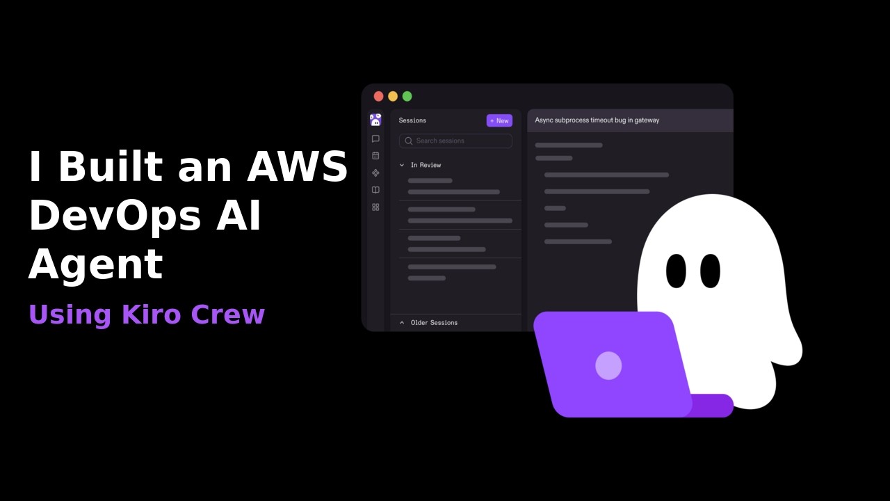 I Built an AWS DevOps AI Agent Using Kiro Crew + MCP