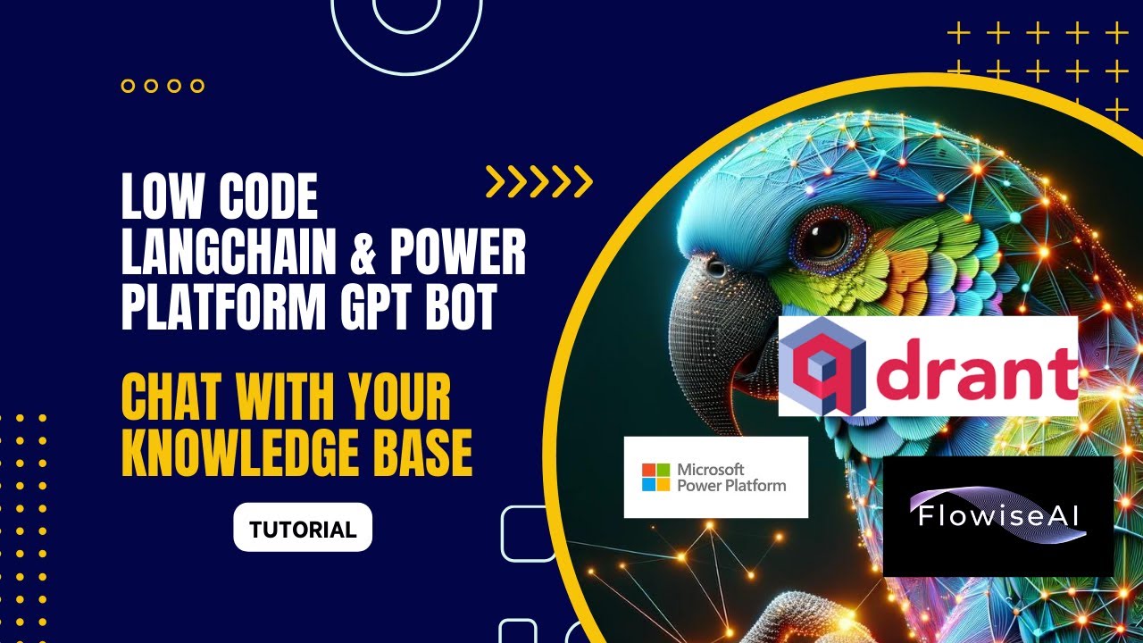 Low Code Langchain - Microsoft Power Platform, Flowise, Qdrant Vector Database - Chat with PDFs