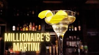 MILLIONAIRE’S MARTINI COCKTAIL Recipe