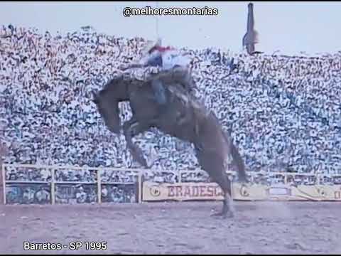 Sansão Silva Menezes x Romance - Rodeio de Barretos 1995 #rodeio #cutiano