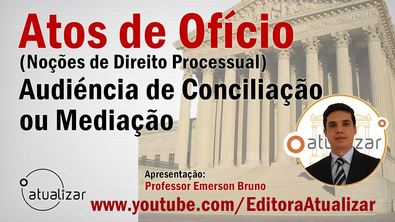 NCPC - Art. 334 (Audiência de Conciliação ou Mediação - ACM)