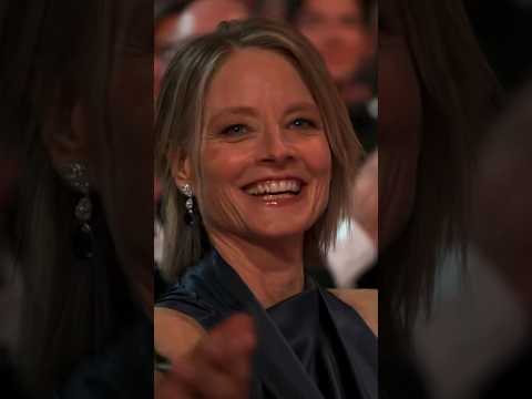 "...it's true." 😂 #Oscars #JodieFoster #RobertDeNiro