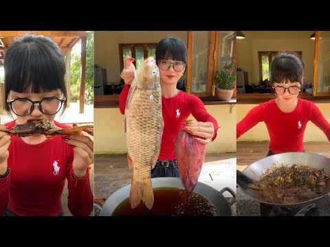 How to cook fish with banana flower recipe