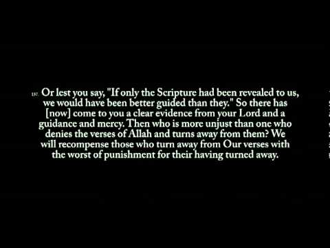 Surah al-An_am 148-165 (with English Translation).flv