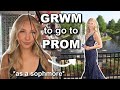 I Went To PROM As A SOPHOMORE Grwm Vlog