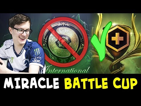 Miracle enjoying Battle Cup — while other teams stressed to qualify TI8