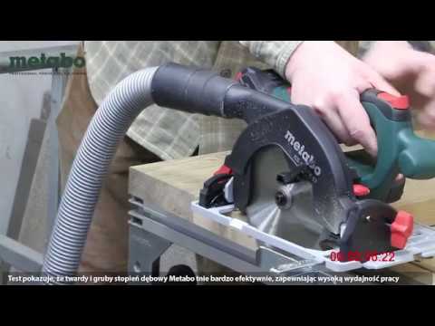 TEST AKUMULATOROWEJ PILARKI TARCZOWEJ METABO KSA 18 LTX 57