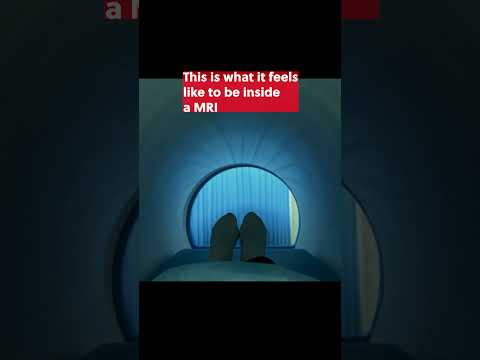 How it feels inside a MRI scanner