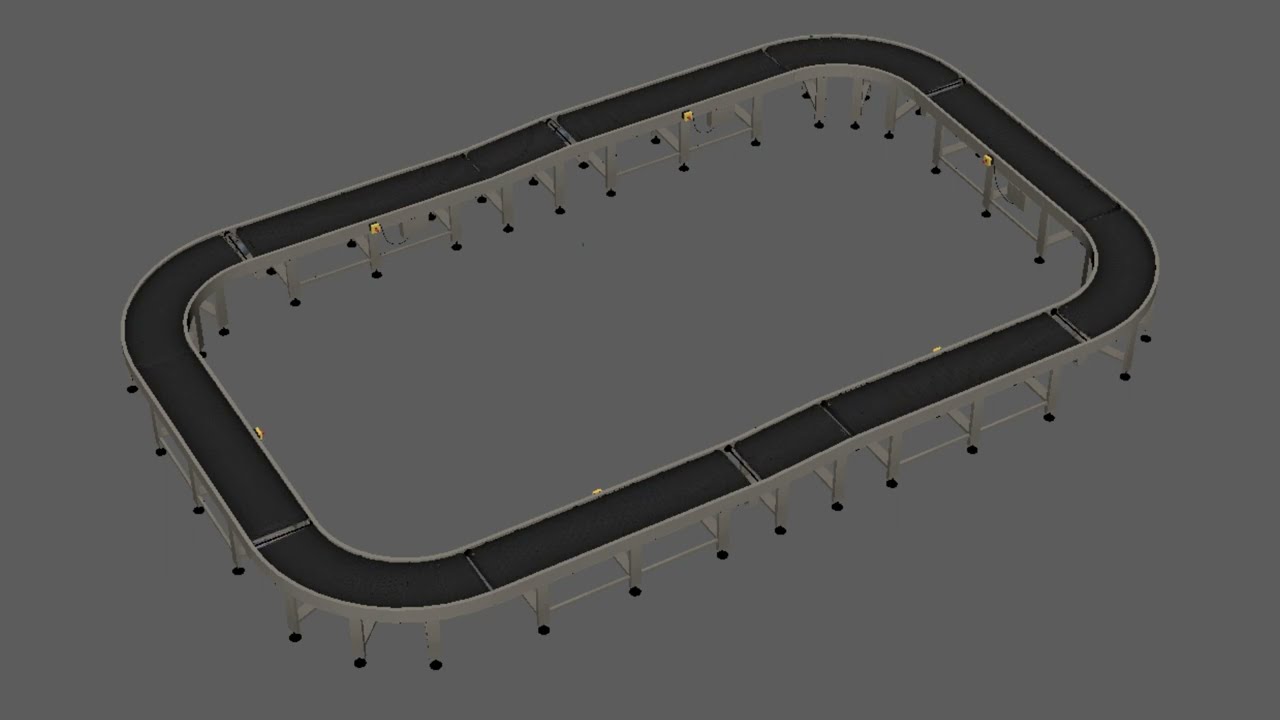 Transportband 3D Model