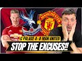 UNITED ARE AN ABSOLUTE DISGRACE! HOW CAN TEN HAG SURVIVE THIS? Palace 4-0 Man United THE BREAKDOWN!