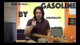 Guitar Lesson: How To Play Gasoline By Audioslave!