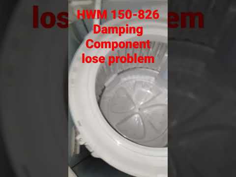 How To resolve Unbalance problem of HWM 150-826 Top loading fully automatic Washing machine Haier