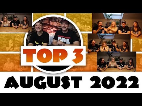 Die Spieledinos & Friends Top 3 & Enttäuschungen im August 22