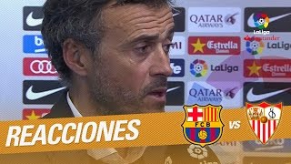 Luis Enrique: "Estamos en una muy buena dinámica"