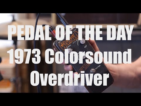 #POTD NO.8 1973 Colorsound Overdriver