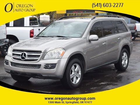 2007 Mercedes-Benz GL-Class GL 450 4x4 4WD SUV LTHR NAV MNROOF 3rd ROW (Springfield, Oregon)