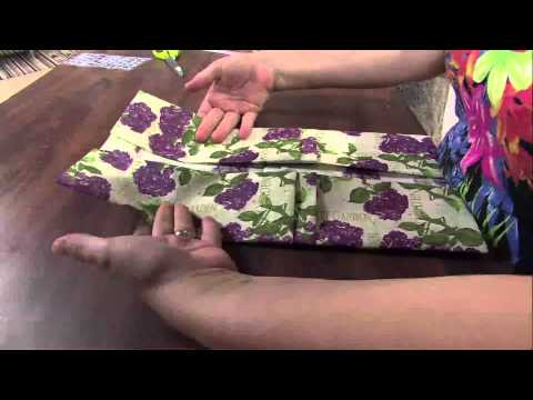 Mulher.com 29/01/2013 Regiane Tartari - Carteira origami