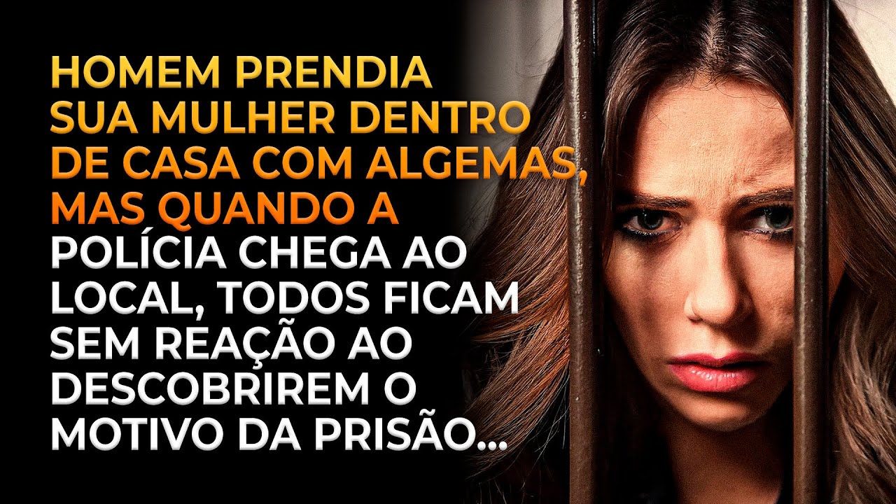 Homem deixava sua esposa presa dentro de casa, quando descobrem o motivo, todos se assustam...
