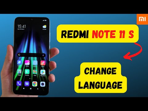 How to change language Redmi Note 11s