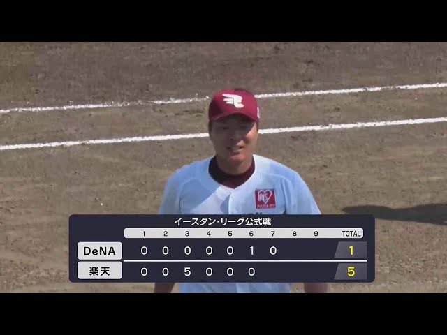 【ファーム】イーグルス・釜田 7回1失点の好投を見せる!! 2021/7/20 E-DB(ファーム)