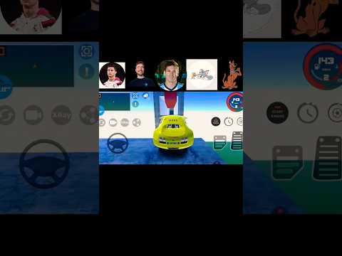 CR7 vs Messi vs MrBeast vs Tom vs Scooby Doo Jump Challenge#beamngdrive#shorts #footballplayer