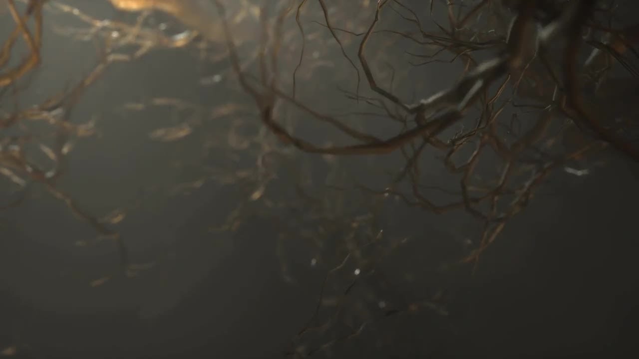 4K Neuron Synapse Network Loopable Stock Motion Graphics