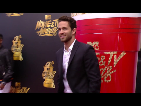 Trevor Holmes on the Red Carpet at the 2017 MTV Movie & TV Awards