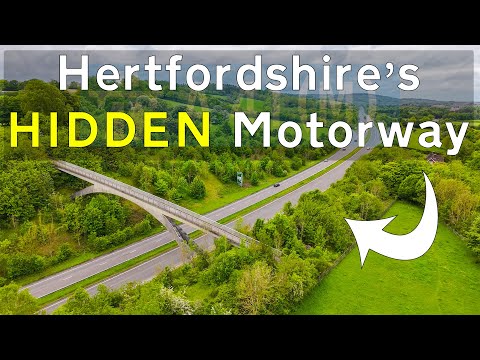 Secrets Of The Hidden Motorway - A41M Watford to Tring
