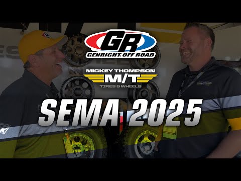 Tony Swings By The MICKEY THOMPSON TIRES Booth At SEMA! Watch To Find Out What's Coming!