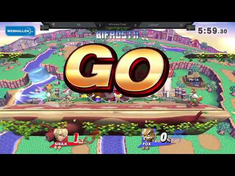 [Bifrost II] Winners Finals - M (Shulk) vs Lelize (Fox) - SSB4 Singles