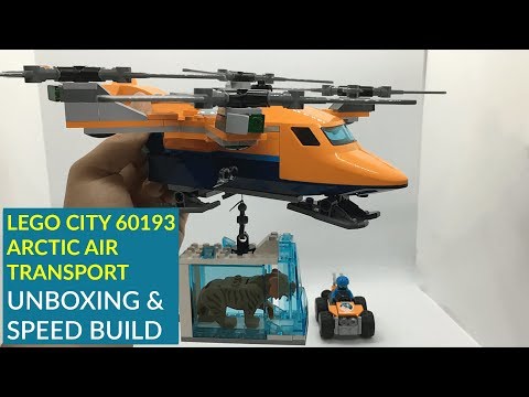 LEGO City Arctic Air Transport (60193) Unboxing, Speed Build and Review