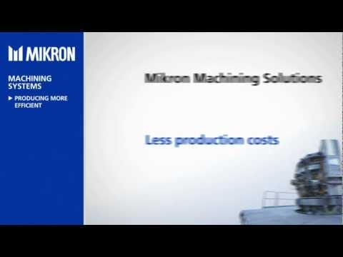 MIKRON - Transfer vs Machining Centers   Rotary Transfer Rundtaktmaschine macchina transfer