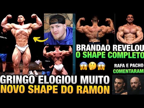 MÍDIA GRINGA EXALTA RAMON APÓS NOVA ATUALIZAÇÃO + BRANDÃO SHAPE ATUAL COMPLETO E MAIS
