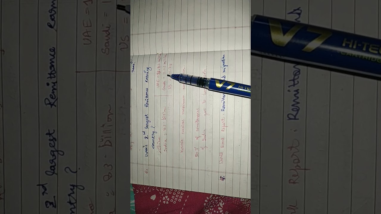 Remittance report:  world bank