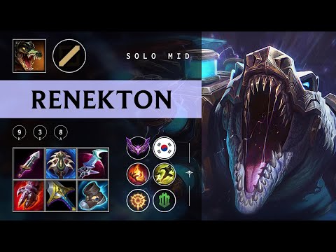 Renekton Mid vs Taliyah - KR Master Patch 25.24