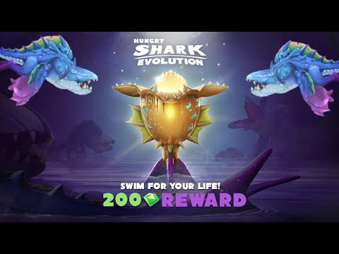 ABYSSHARK REWARD(swim for your life) NEW LIVE EVENT - hungry shark evolution