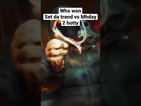 Set da trend vs Mhady 2 hotty who got more disrespectful😭 #shorts #drill