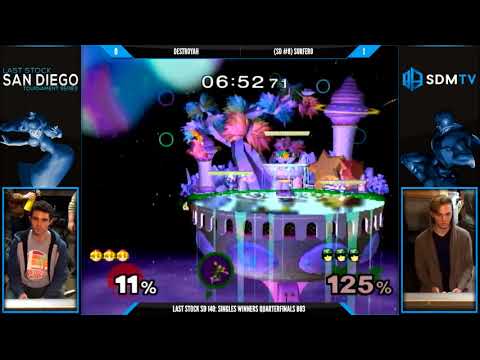 LSSD 140 - Destroyah (Peach) vs. Surfero (Falcon) - SSBM Winners Quarters - Smash Melee