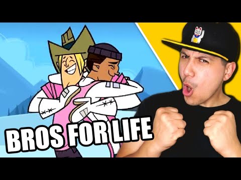 Total Drama Ridonculous Race Ep 14-19 (REACTION) THE BEST BROSHIP EVER!!!!!