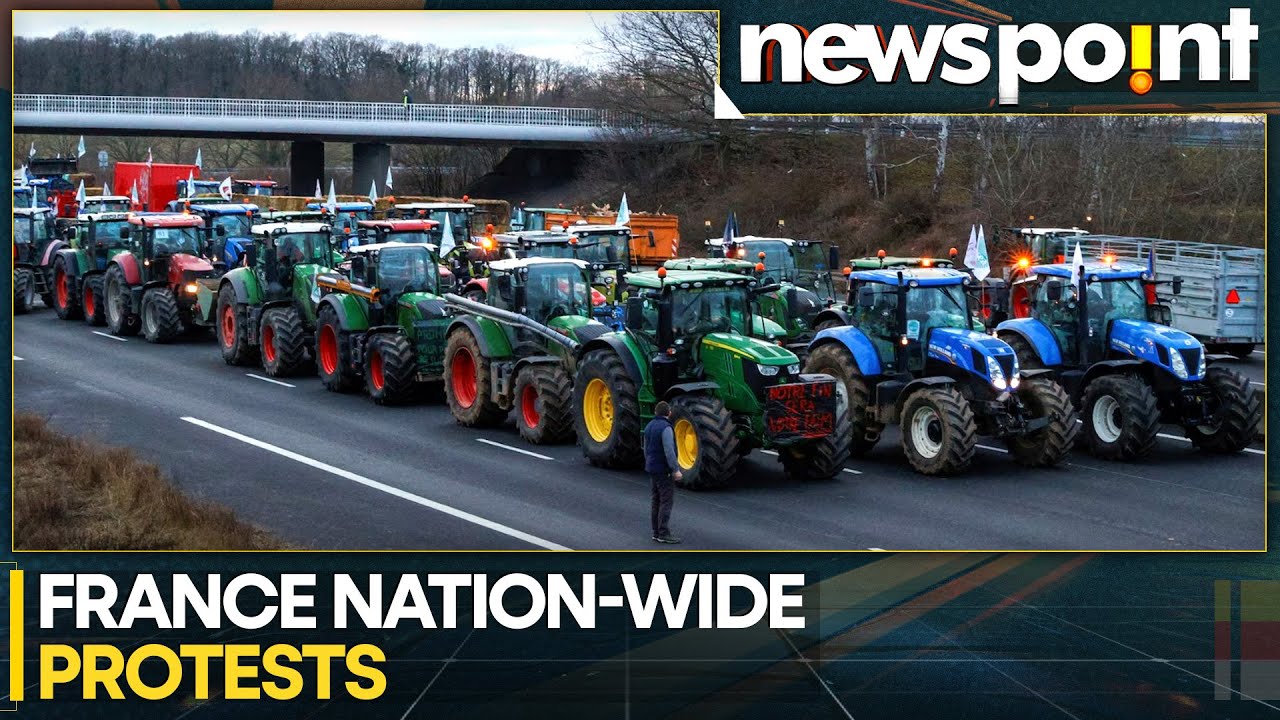 French Farmers Stage Tractor Rallies Over Mercosur Deal | WION Newspoint