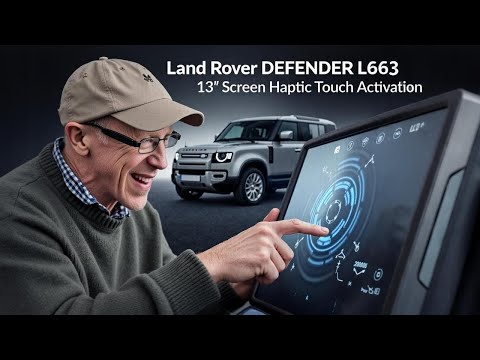 How To Activate HAPTIC touch 13" Pivi Screen Function on Land Rover Defender L663 (its super laggy)