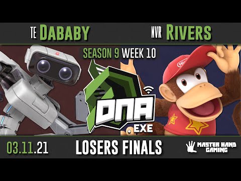 DNA.EXE S9:W10 - TE | Dababy (ROB) Vs. NVR | Rivers (Diddy Kong) - Losers Finals