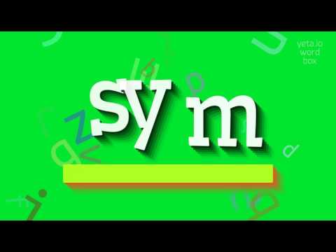 How to say "sym"! (High Quality Voices)