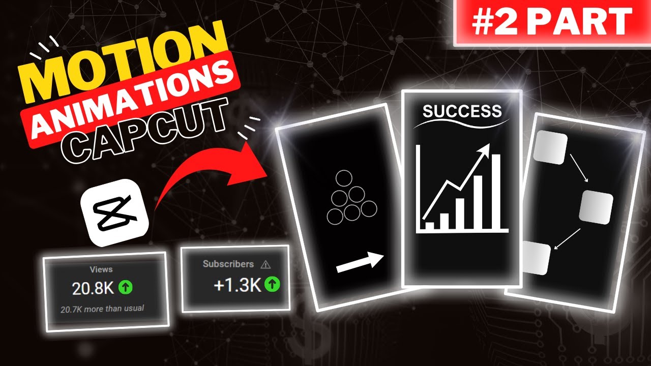 How to Create TRENDING Motion Graphic Shorts in CapCut | Part #2