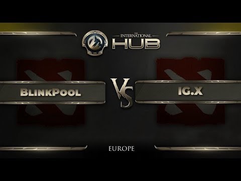 BlinkPool vs IG.X - TI8 EU Open Qualifiers: Round of 32 - @ODPixel @Sheever