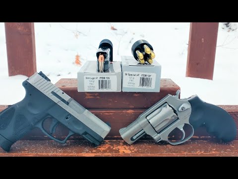 Short Barrels: 9mm and .38 Special for Big Animal Defense? Underwood FMJ Flat Point +P Ammo